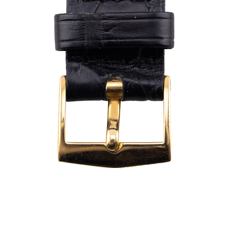 Patek Philippe Calatrava Reference 3468 Mens 18 Karat Gold Wrist Watch Vintage