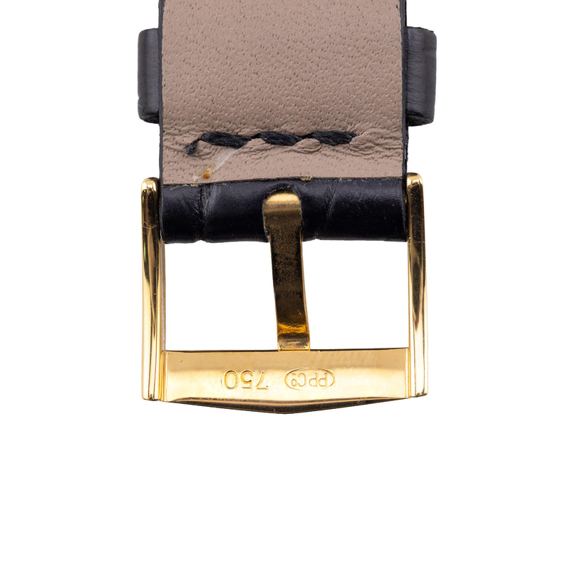 Patek Philippe Calatrava Reference 3468 Mens 18 Karat Gold Wrist Watch Vintage