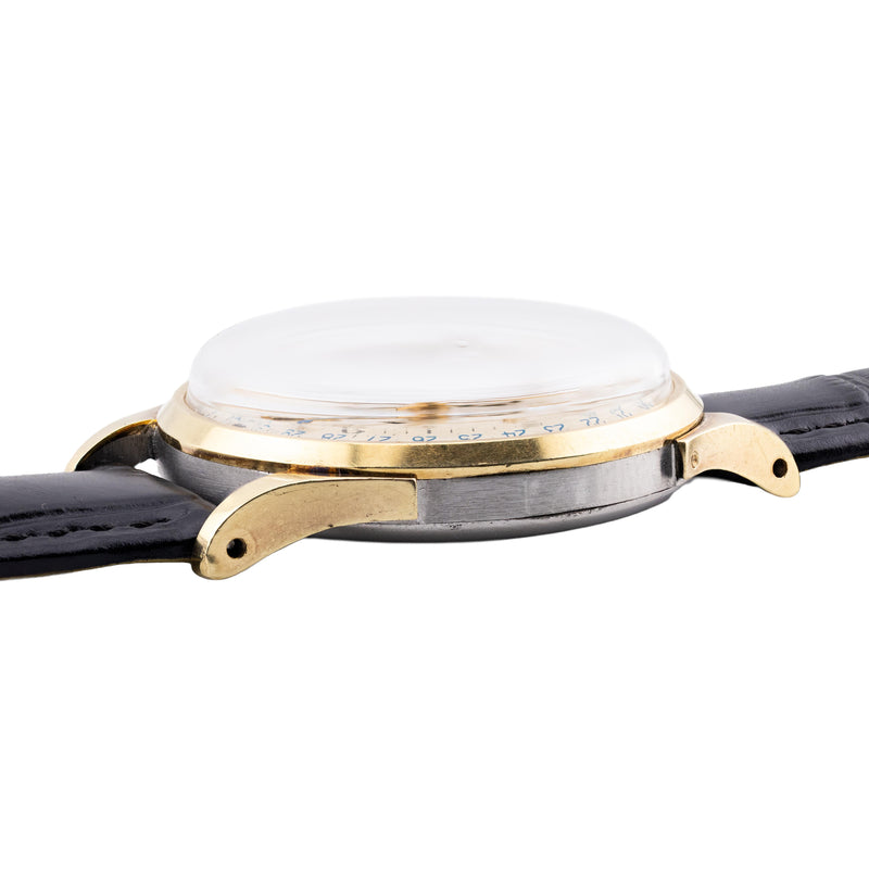 Omega Vintage Cosmic Moonphase Triple Calendar Reference 2606-4 Wrist Watch