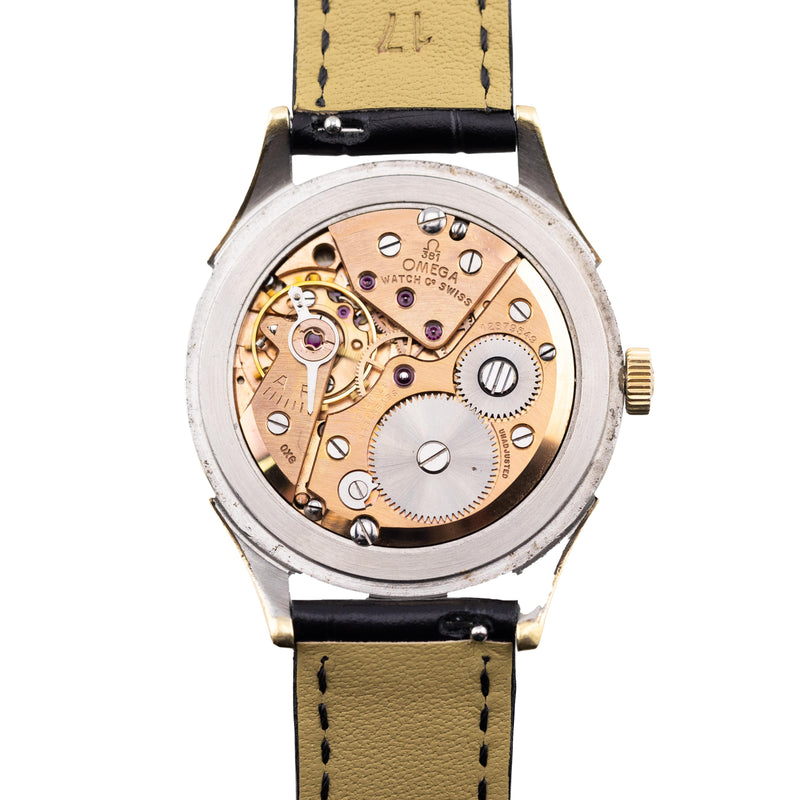 Omega Vintage Cosmic Moonphase Triple Calendar Reference 2606-4 Wrist Watch