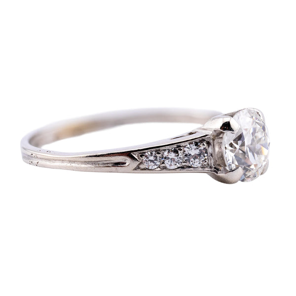 Tiffany & Company Vintage 0.95ctw Diamond Engagement Ring in Platinum