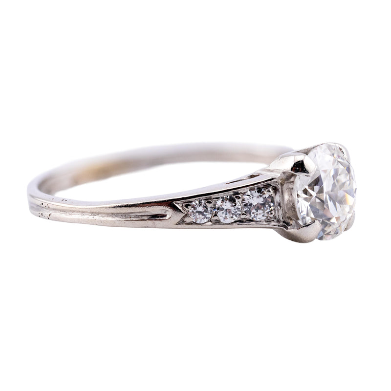 Tiffany & Company Vintage 0.95ctw Diamond Engagement Ring in Platinum