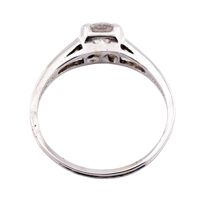 Tiffany & Company Vintage 0.95ctw Diamond Engagement Ring in Platinum