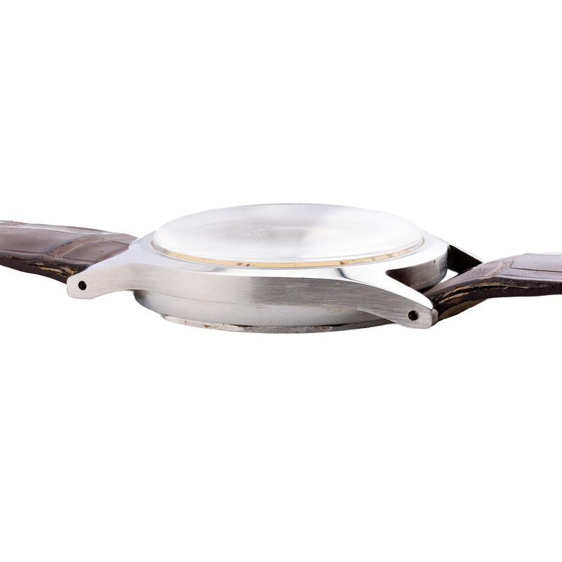 Rare Patek Philippe Reference 565 Stainless Steel Oversized Mens Wrist Watch