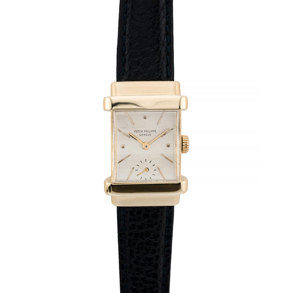 Vintage Patek Philippe Top Hat 18K Gold Mens Ref. 1450 Wrist Watch