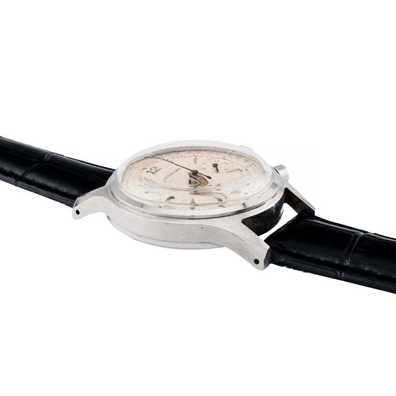 Vintage Wittnauer 1950's Chronograph Reference 3256 Dual Register