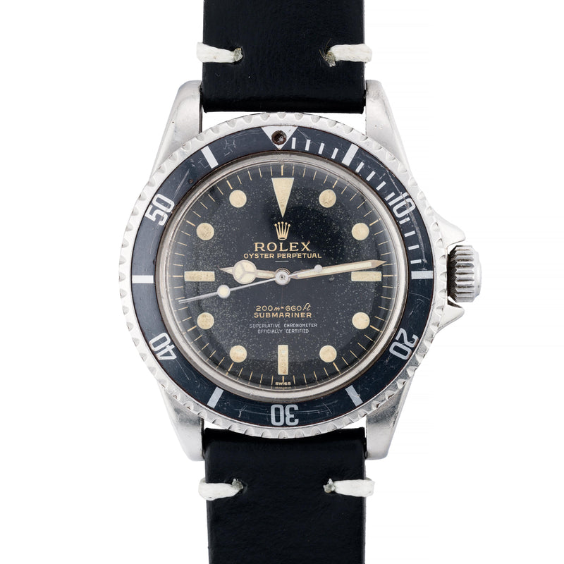 Rolex Vintage 5512 Gilt Underline Dial Pointed Crown Guard Submariner Full Set