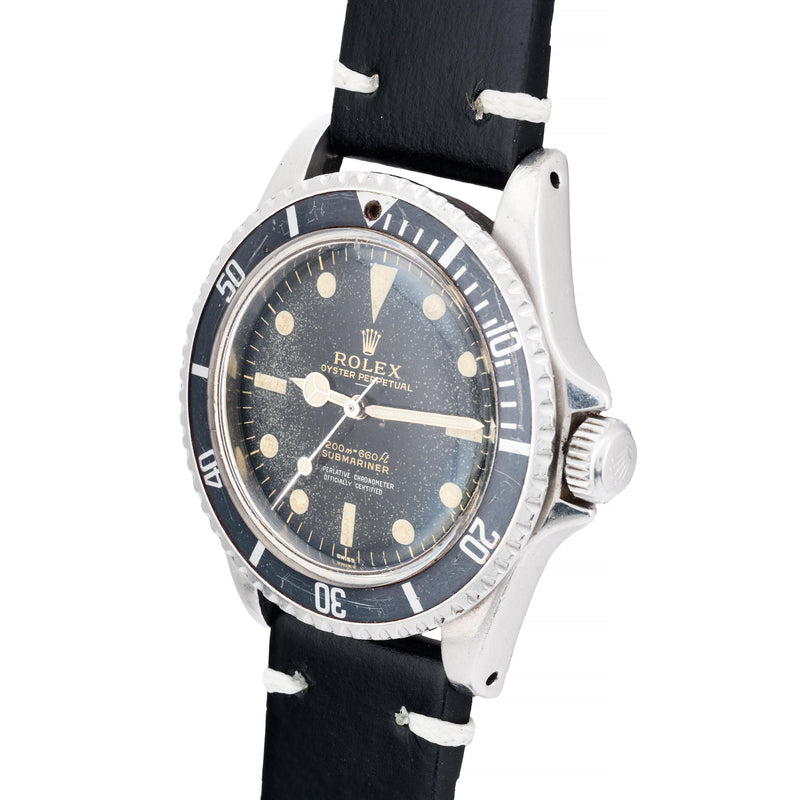 Rolex Vintage 5512 Gilt Underline Dial Pointed Crown Guard Submariner Full Set