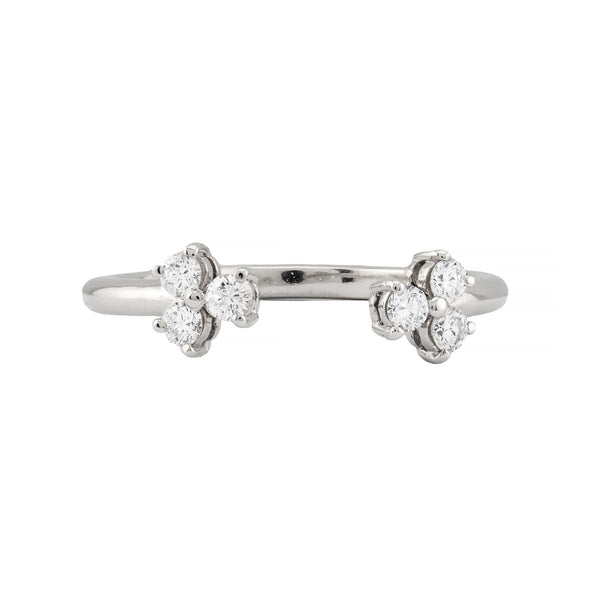 Tiffany & Company Aria 0.28ct Open Diamond Ring in Platinum