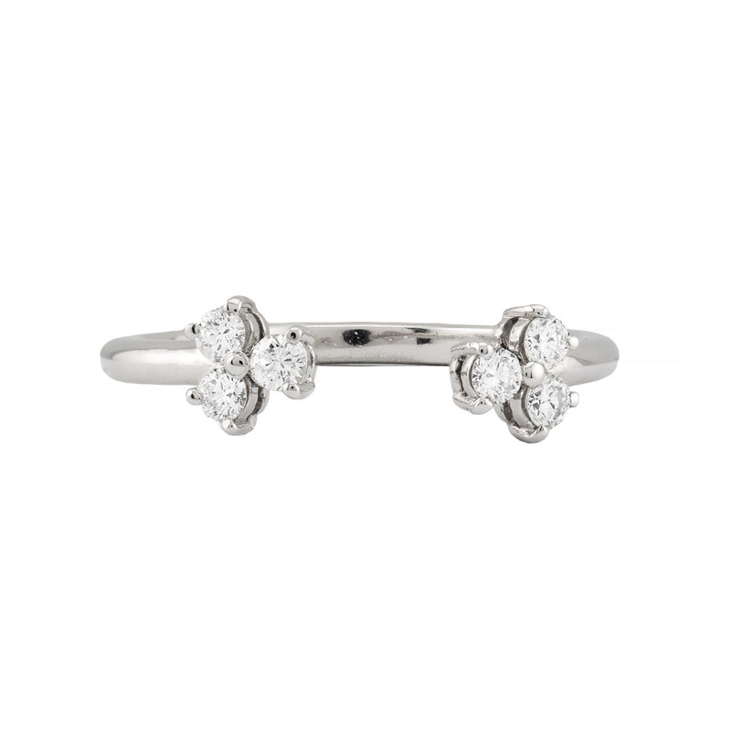 Tiffany & Company Aria 0.28ct Open Diamond Ring in Platinum