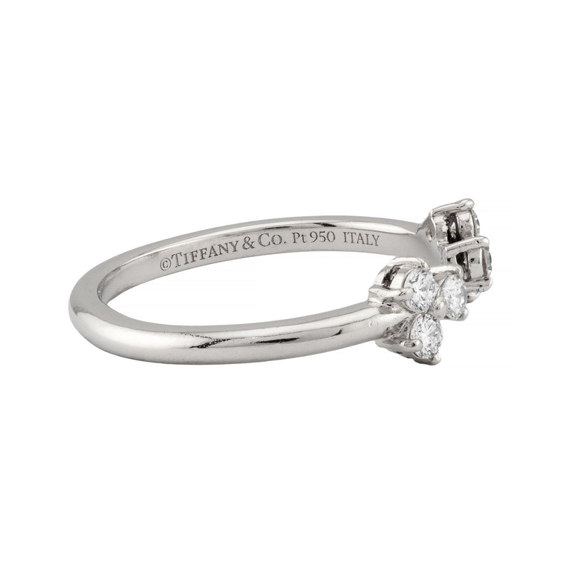 Tiffany & Company Aria 0.28ct Open Diamond Ring in Platinum