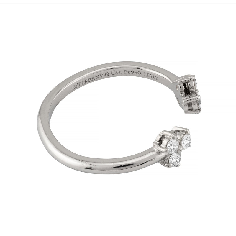 Tiffany & Company Aria 0.28ct Open Diamond Ring in Platinum