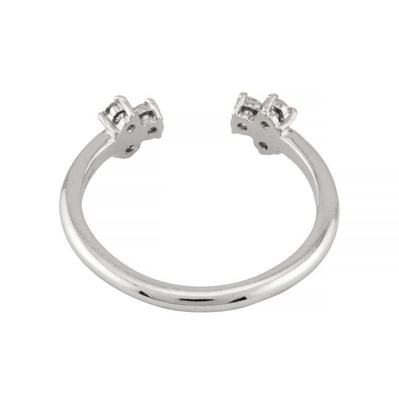 Tiffany & Company Aria 0.28ct Open Diamond Ring in Platinum