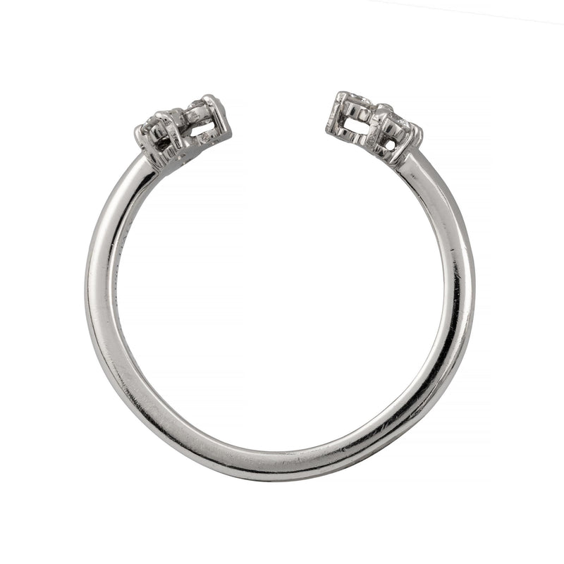 Tiffany & Company Aria 0.28ct Open Diamond Ring in Platinum