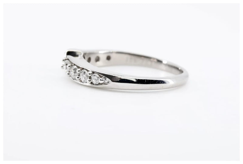 1.00Ctw Marquise & Round Diamond Bridal Engagement Suite 18K White Gold